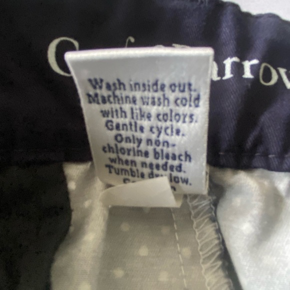 Craft and Barrow Navy white Polka Dot Capri - Picture 6 of 7